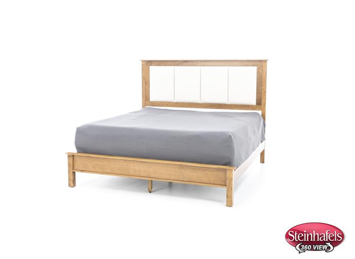 daniels amish brown queen bed package  image qpb  