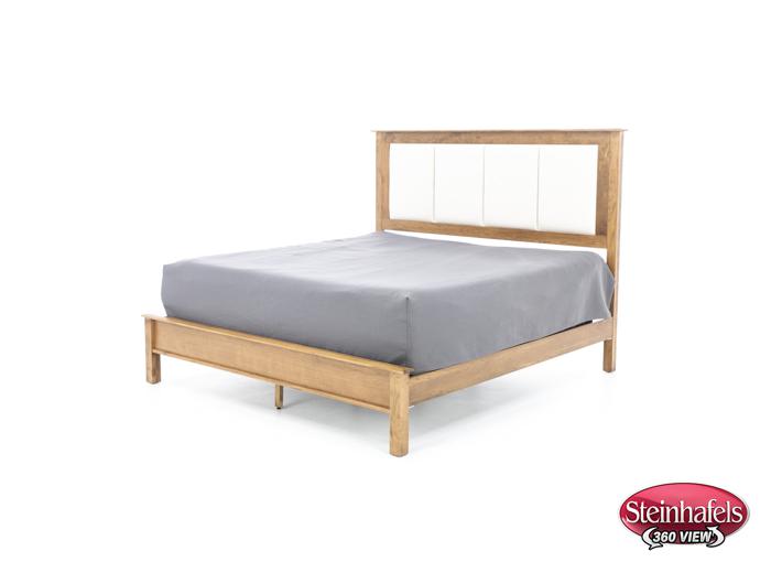 daniels amish brown queen bed package  image qpb  