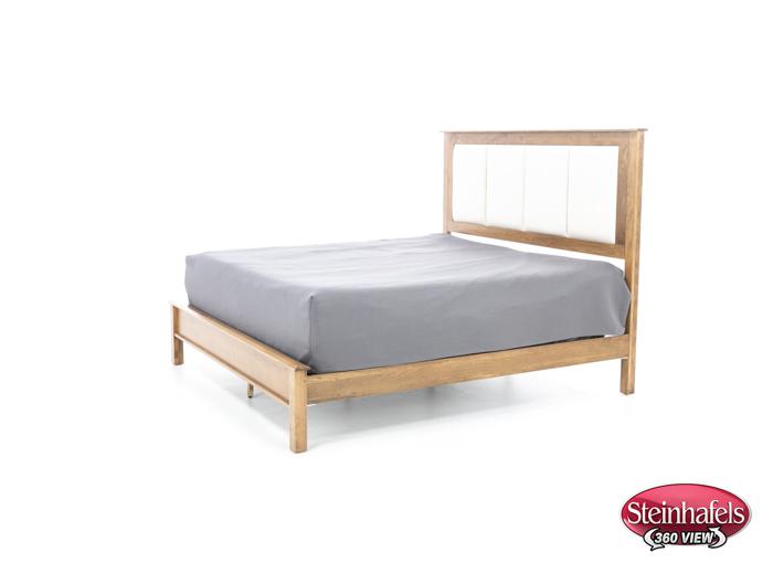 daniels amish brown queen bed package  image qpb  