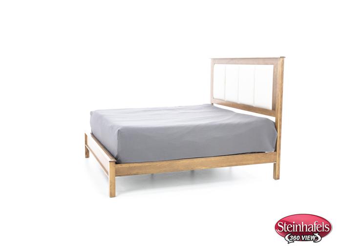 daniels amish brown queen bed package  image qpb  