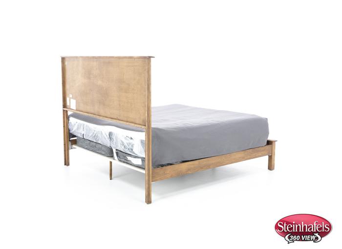 daniels amish brown queen bed package  image qpb  