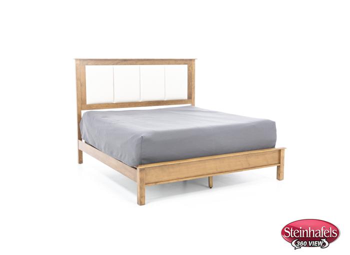 daniels amish brown queen bed package  image qpb  
