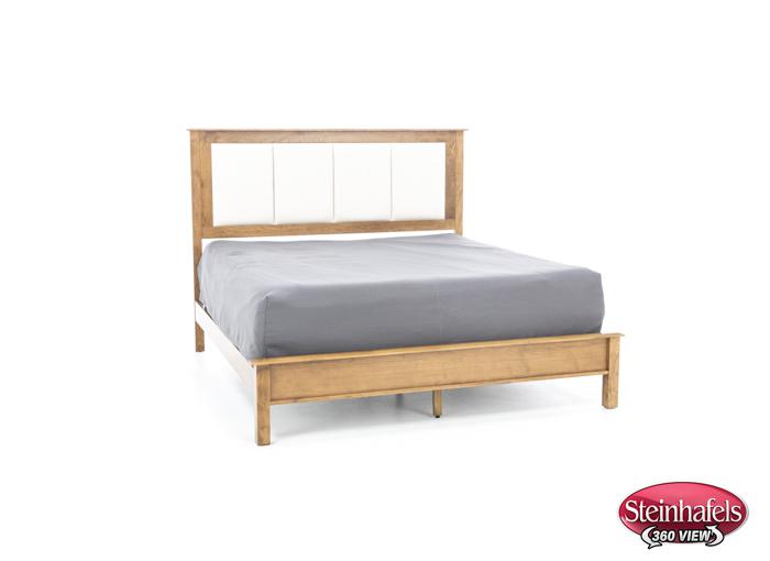 daniels amish brown queen bed package  image qpb  
