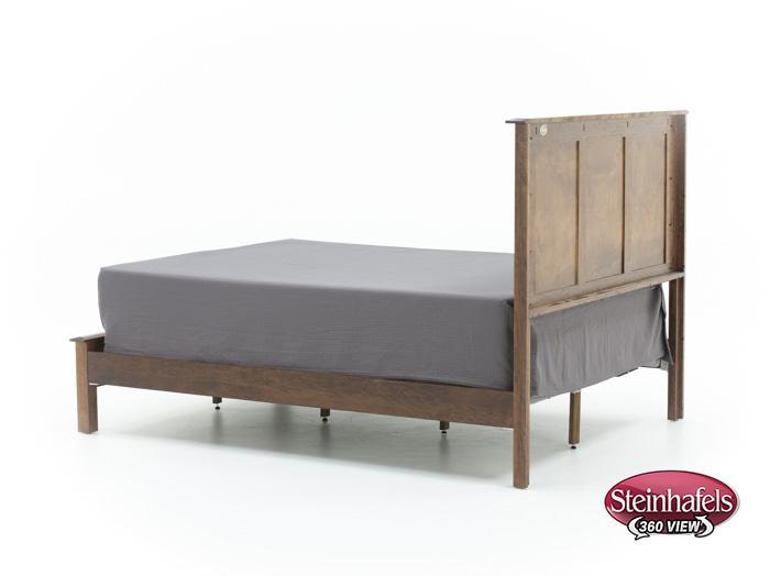daniels amish brown queen bed package  image qpb  