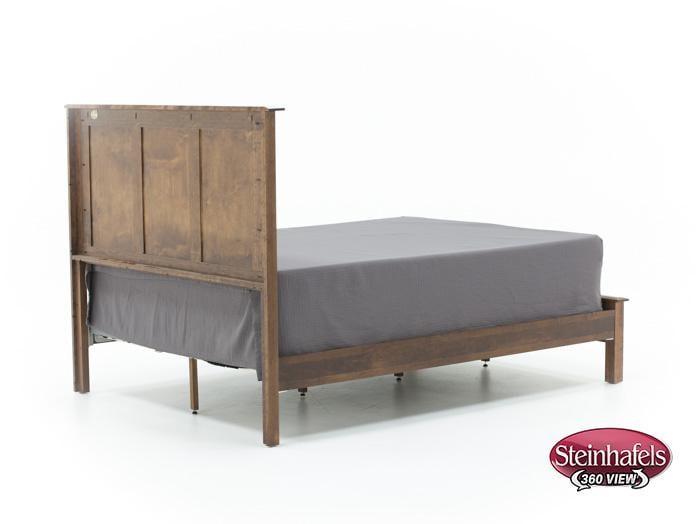 daniels amish brown queen bed package  image qpb  