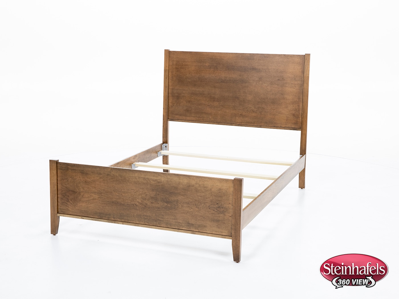 daniels amish brown queen bed package  image pqp  