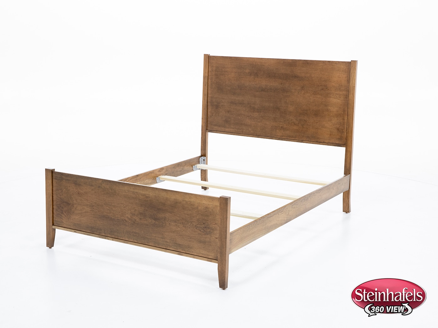 daniels amish brown queen bed package  image pqp  