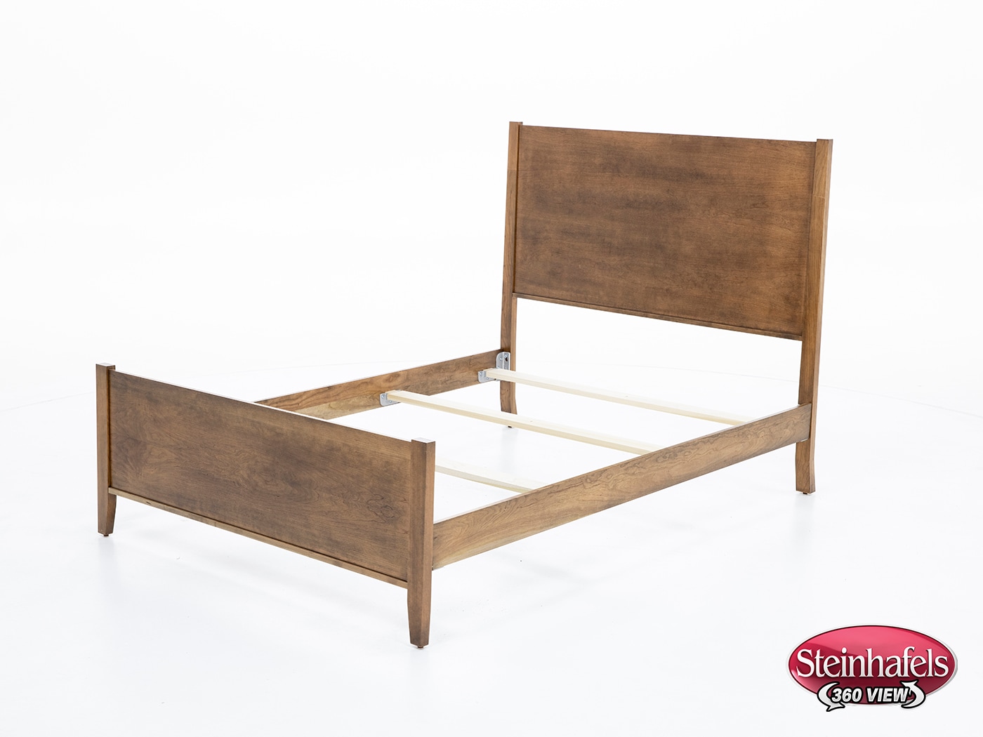 daniels amish brown queen bed package  image pqp  