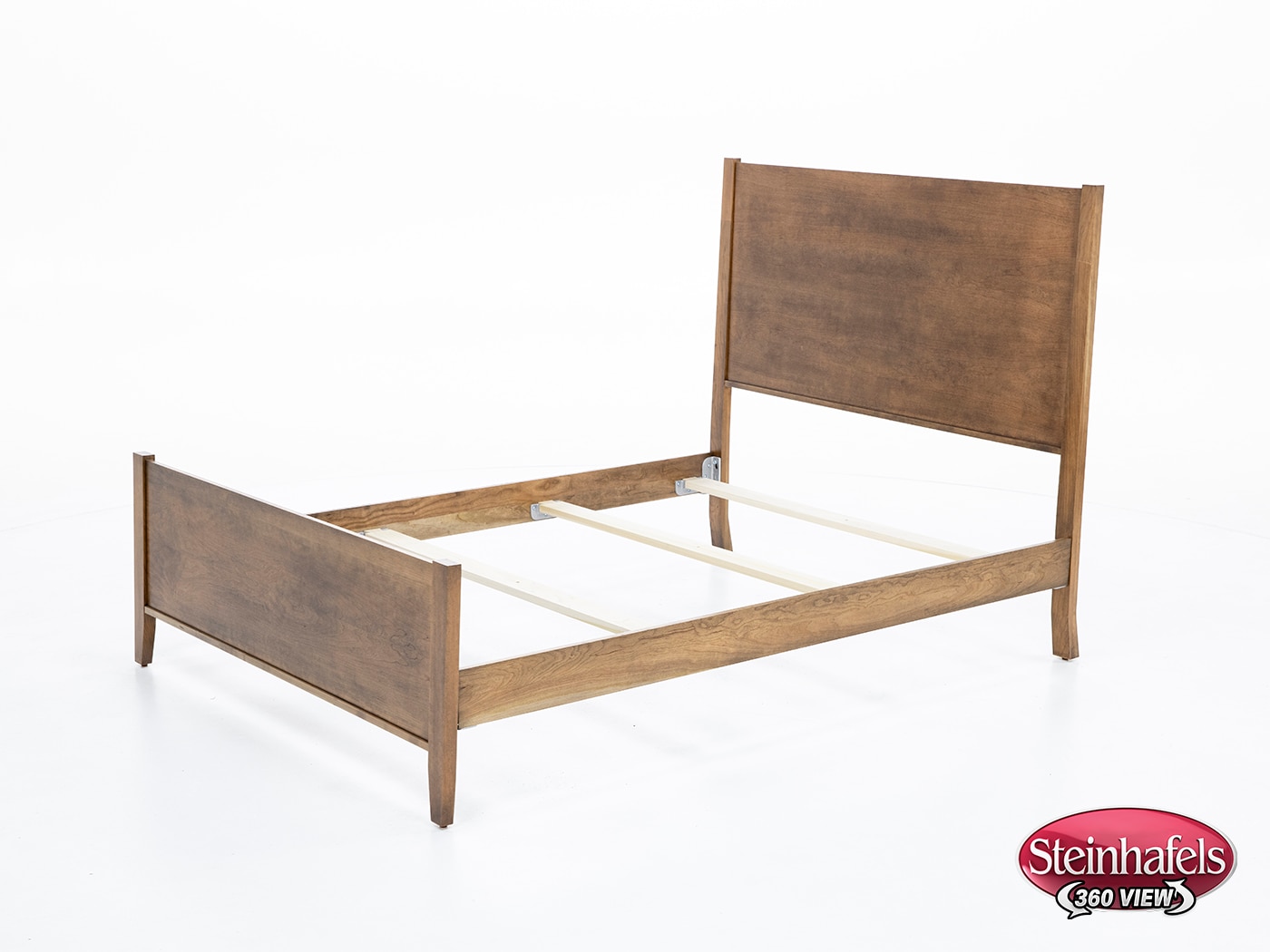 daniels amish brown queen bed package  image pqp  