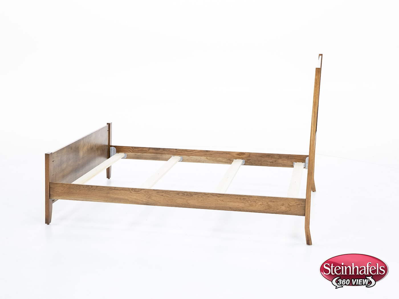 daniels amish brown queen bed package  image pqp  