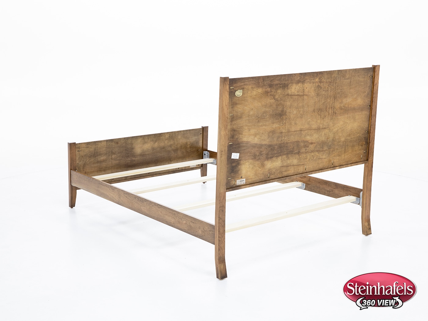 daniels amish brown queen bed package  image pqp  