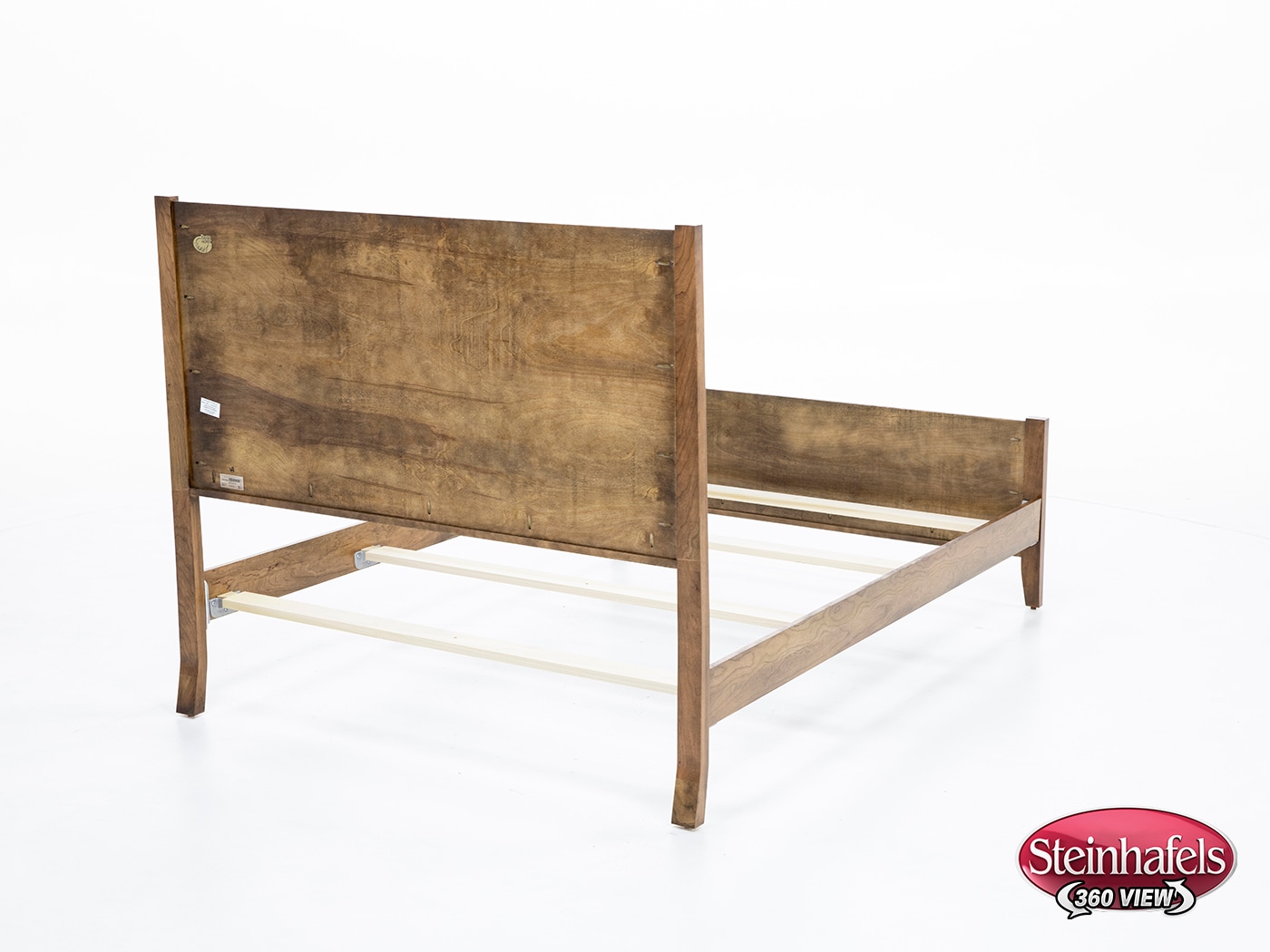 daniels amish brown queen bed package  image pqp  