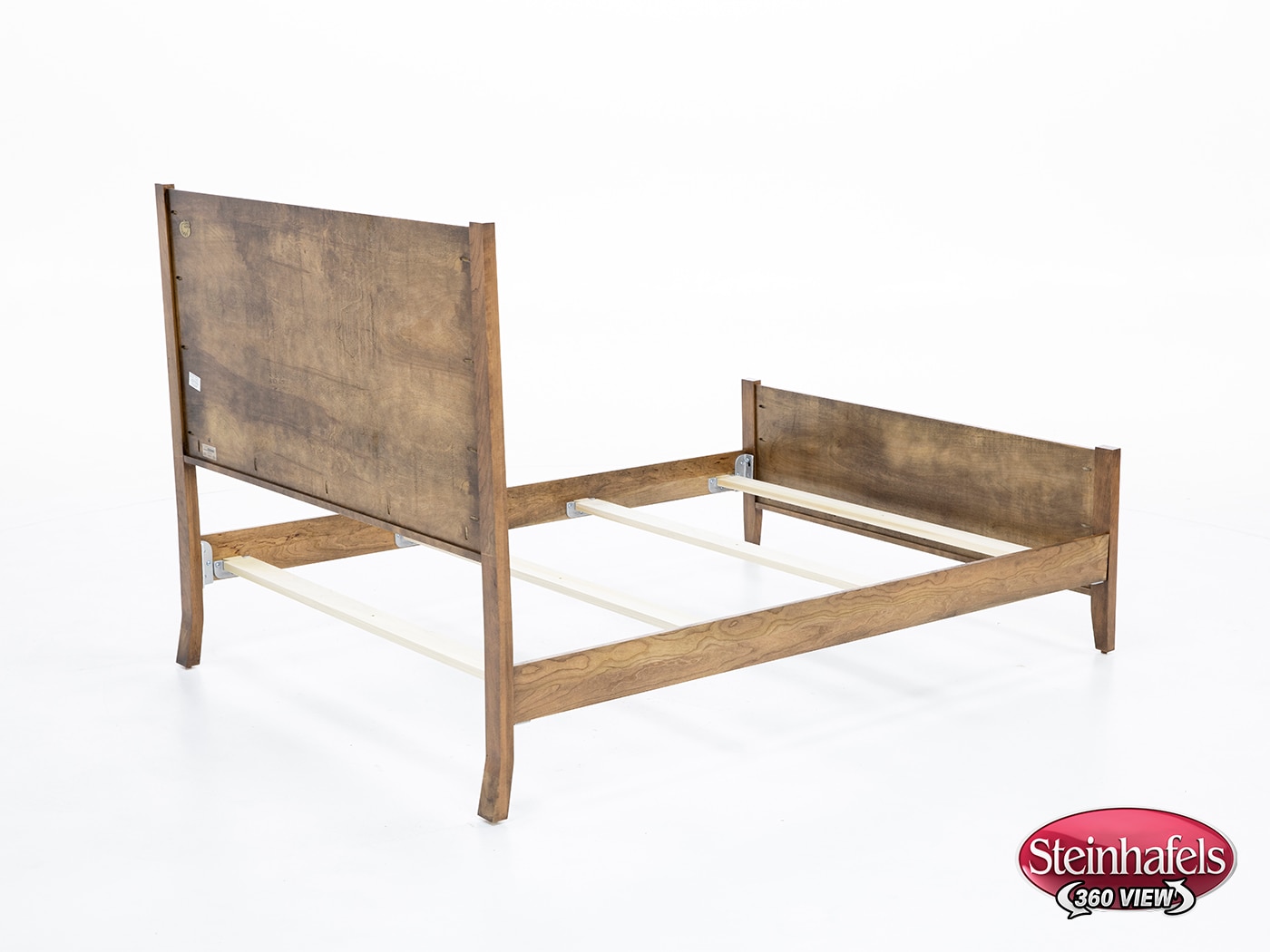 daniels amish brown queen bed package  image pqp  