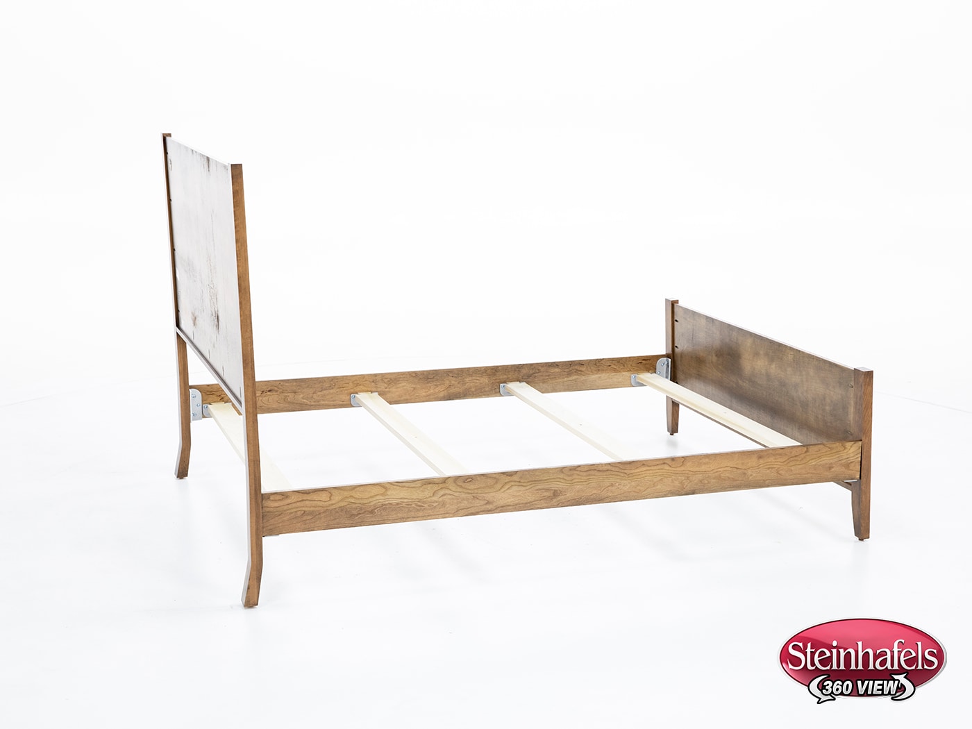 daniels amish brown queen bed package  image pqp  