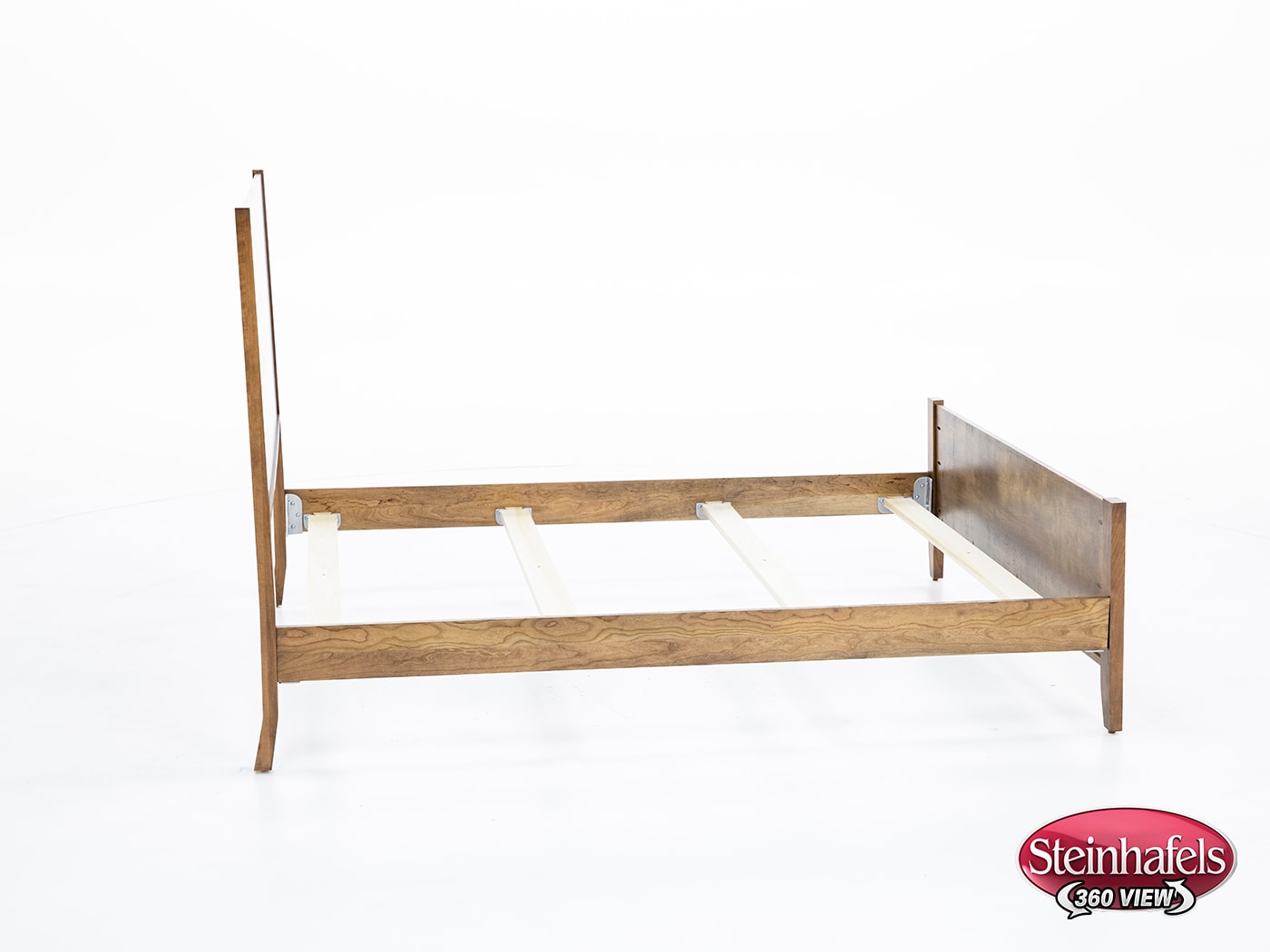 daniels amish brown queen bed package  image pqp  