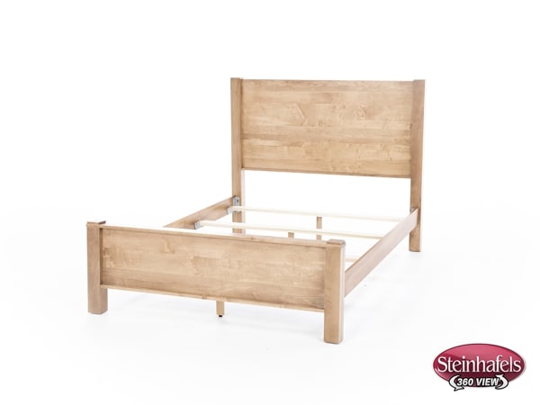 daniels amish brown queen bed package  image qp  