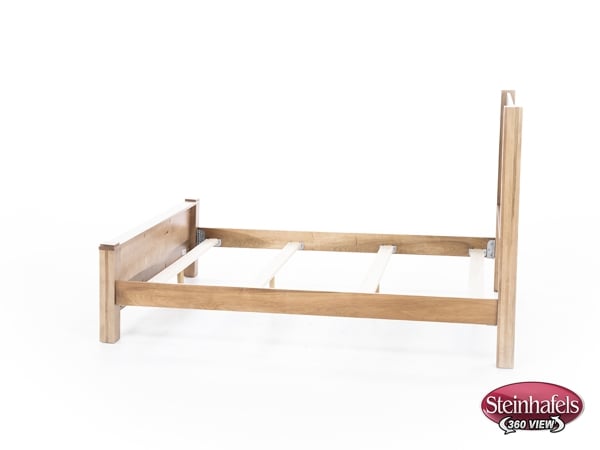 daniels amish brown queen bed package  image qp  