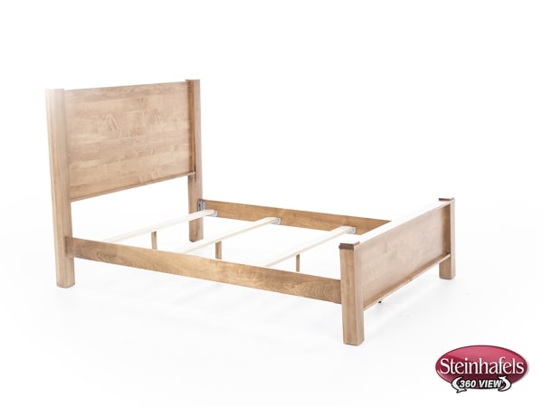 daniels amish brown queen bed package  image qp  