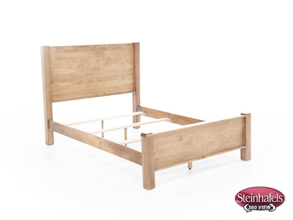 daniels amish brown queen bed package  image qp  