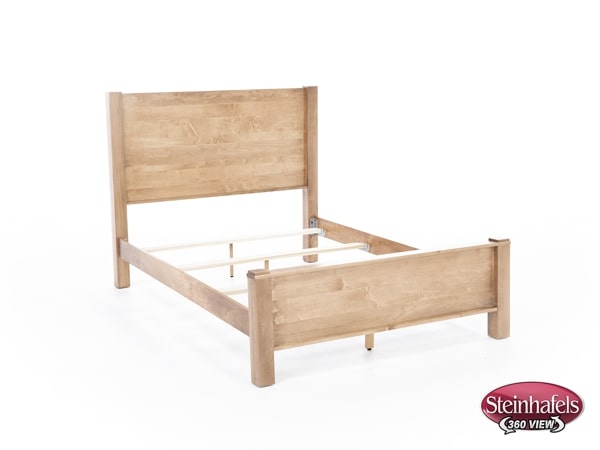 daniels amish brown queen bed package  image qp  