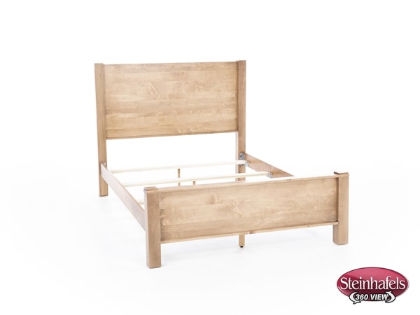 daniels amish brown queen bed package  image qp  