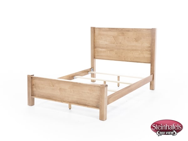 daniels amish brown queen bed package  image qp  
