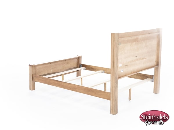 daniels amish brown queen bed package  image qp  