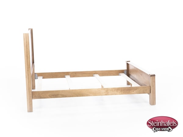 daniels amish brown queen bed package  image qp  