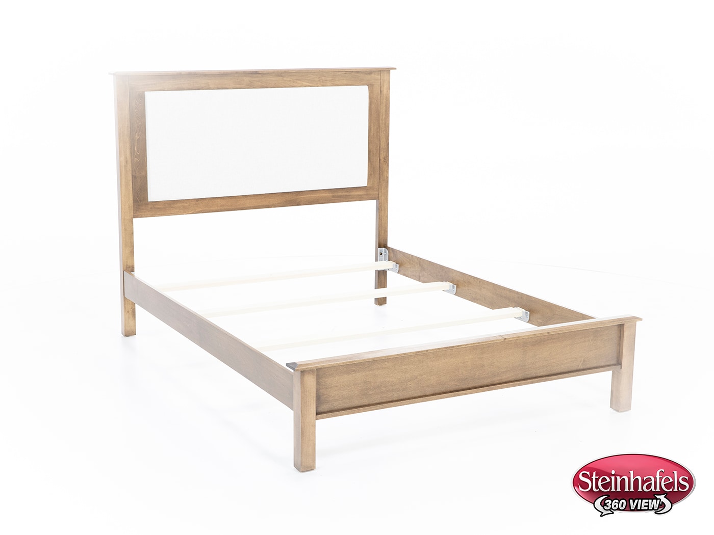 daniels amish brown queen bed package  image uqp  