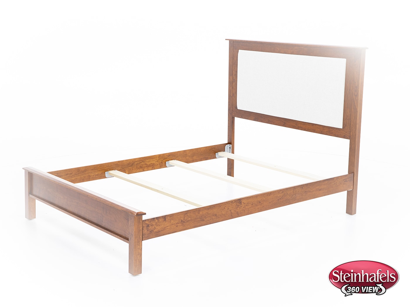 daniels amish brown queen bed package  image uqp  