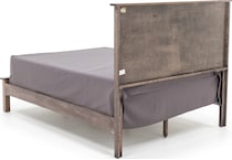 daniels amish brown queen bed package qp  