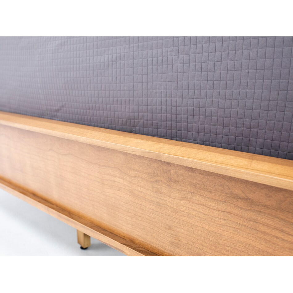 daniels amish brown queen bed package qpb  