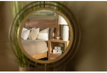 daniels amish brown queen bed package lifestyle image qp  