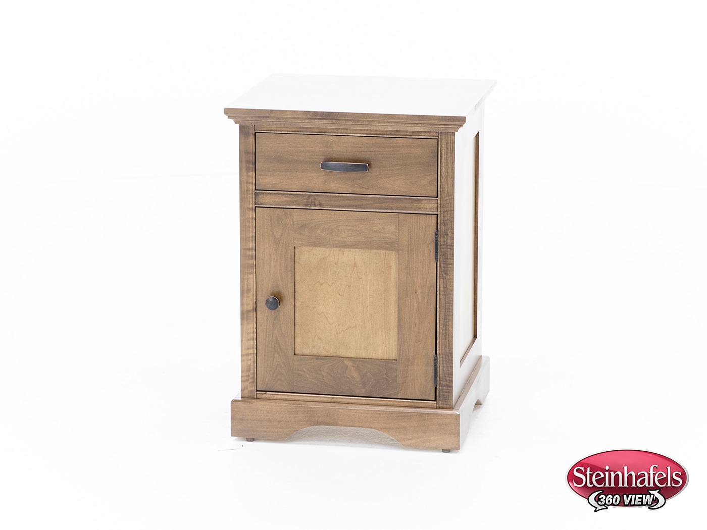 daniels amish brown single drawer  image   