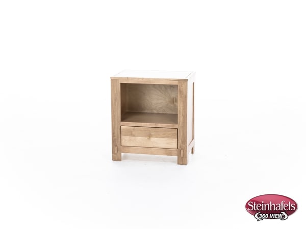 daniels amish brown single drawer  image   