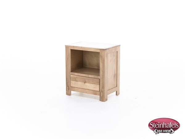 daniels amish brown single drawer  image   