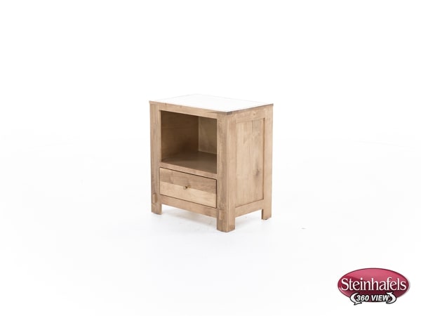 daniels amish brown single drawer  image   
