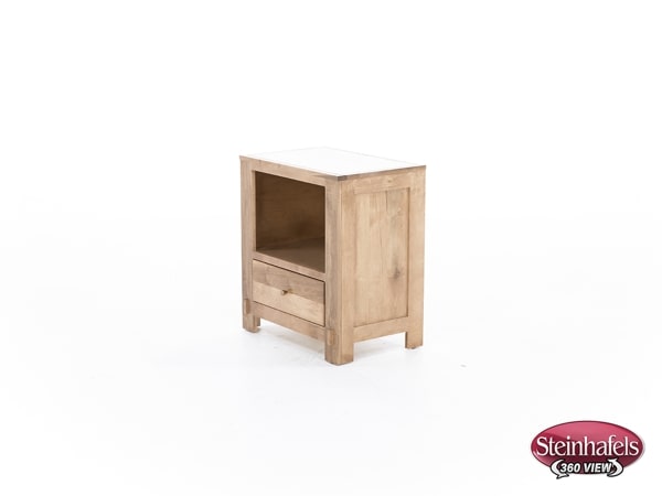 daniels amish brown single drawer  image   