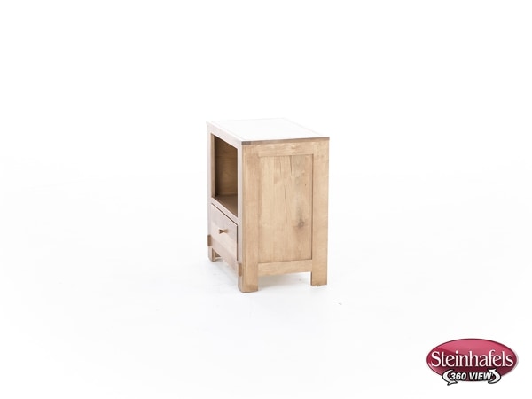 daniels amish brown single drawer  image   