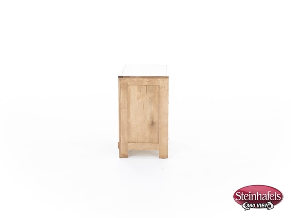 daniels amish brown single drawer  image   