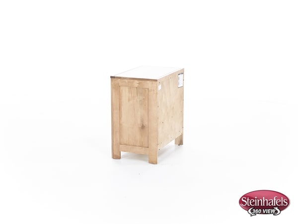 daniels amish brown single drawer  image   
