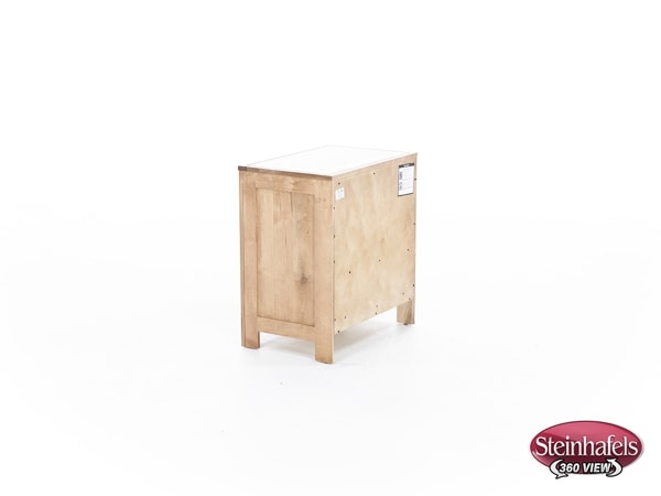 daniels amish brown single drawer  image   