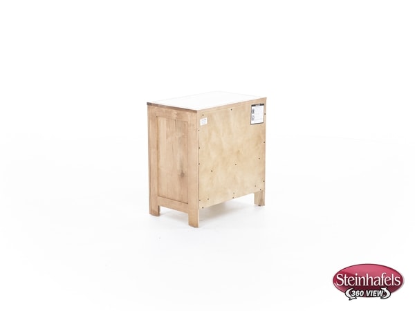 daniels amish brown single drawer  image   