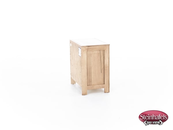 daniels amish brown single drawer  image   