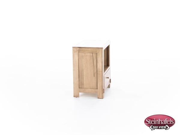 daniels amish brown single drawer  image   