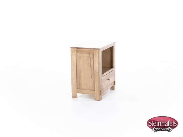 daniels amish brown single drawer  image   