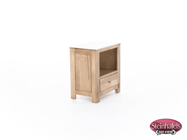 daniels amish brown single drawer  image   