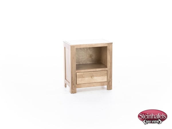 daniels amish brown single drawer  image   