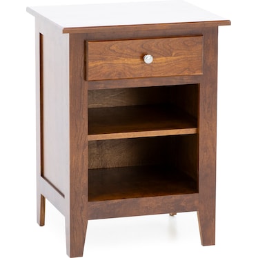 Daniel's Amish Mapleton One Drawer Nightstand