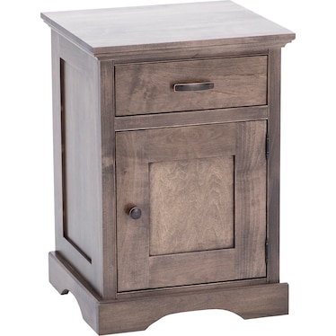 Daniel's Amish Elegance Door Nightstand Right Hinge